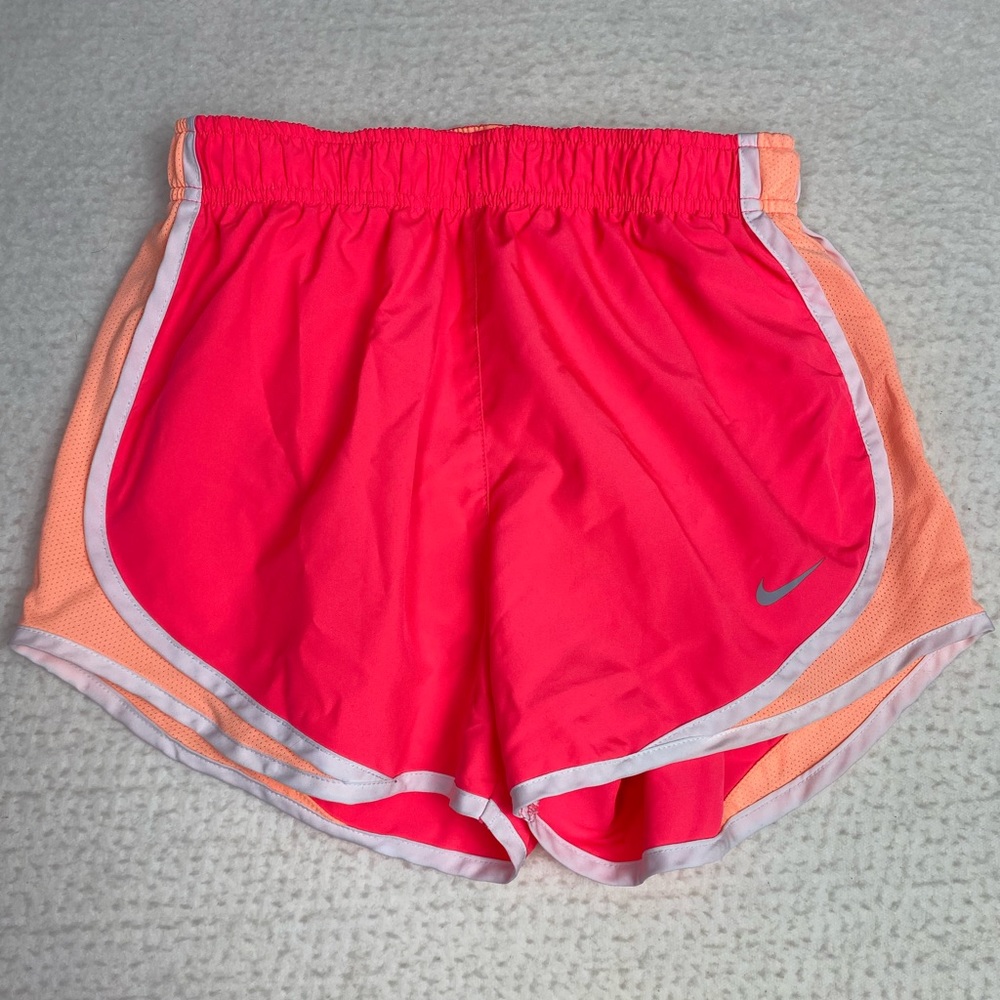 Pink and orange Nike shorts/ super cute and fun for summer